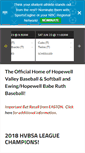 Mobile Screenshot of hvbsa.org